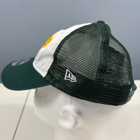 OAKLAND A's Stitched Youth Trucker Style Glitter Logo Baseball Hat Cap MLB - Picture 5 of 12